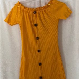 Yellow dress